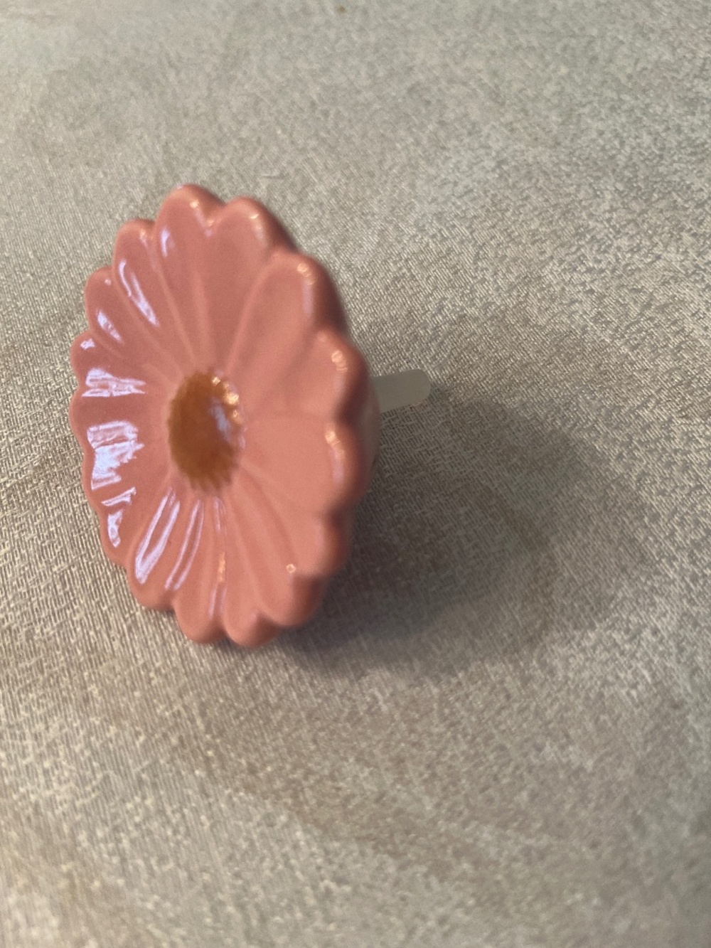 Nora Fleming mini, Pink Flower